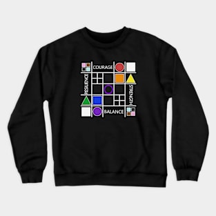 LBGTQIA+ traits Crewneck Sweatshirt